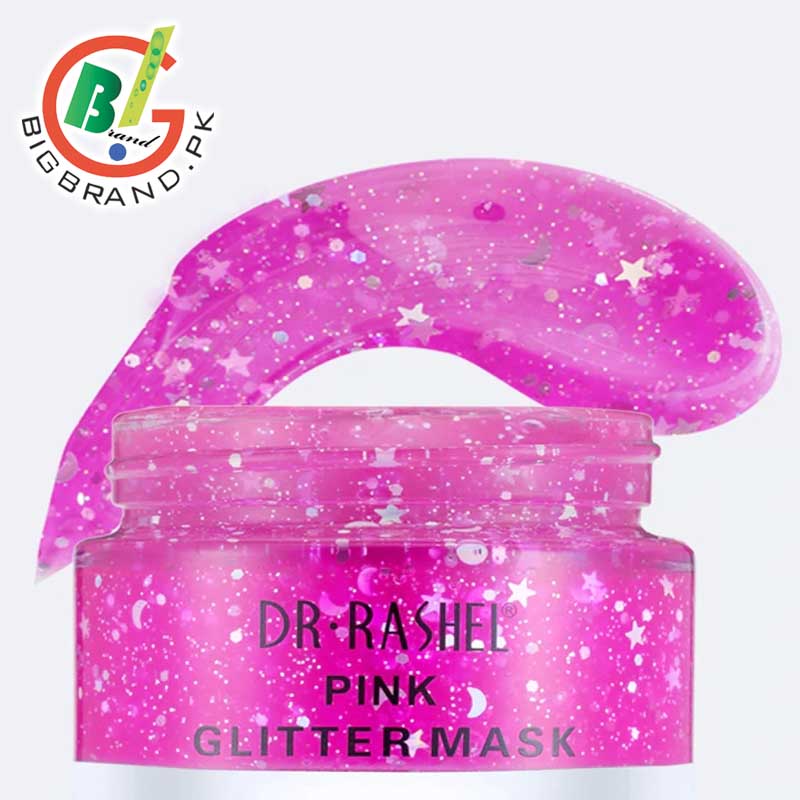 DR.RASHEL Pink Glitter Mask